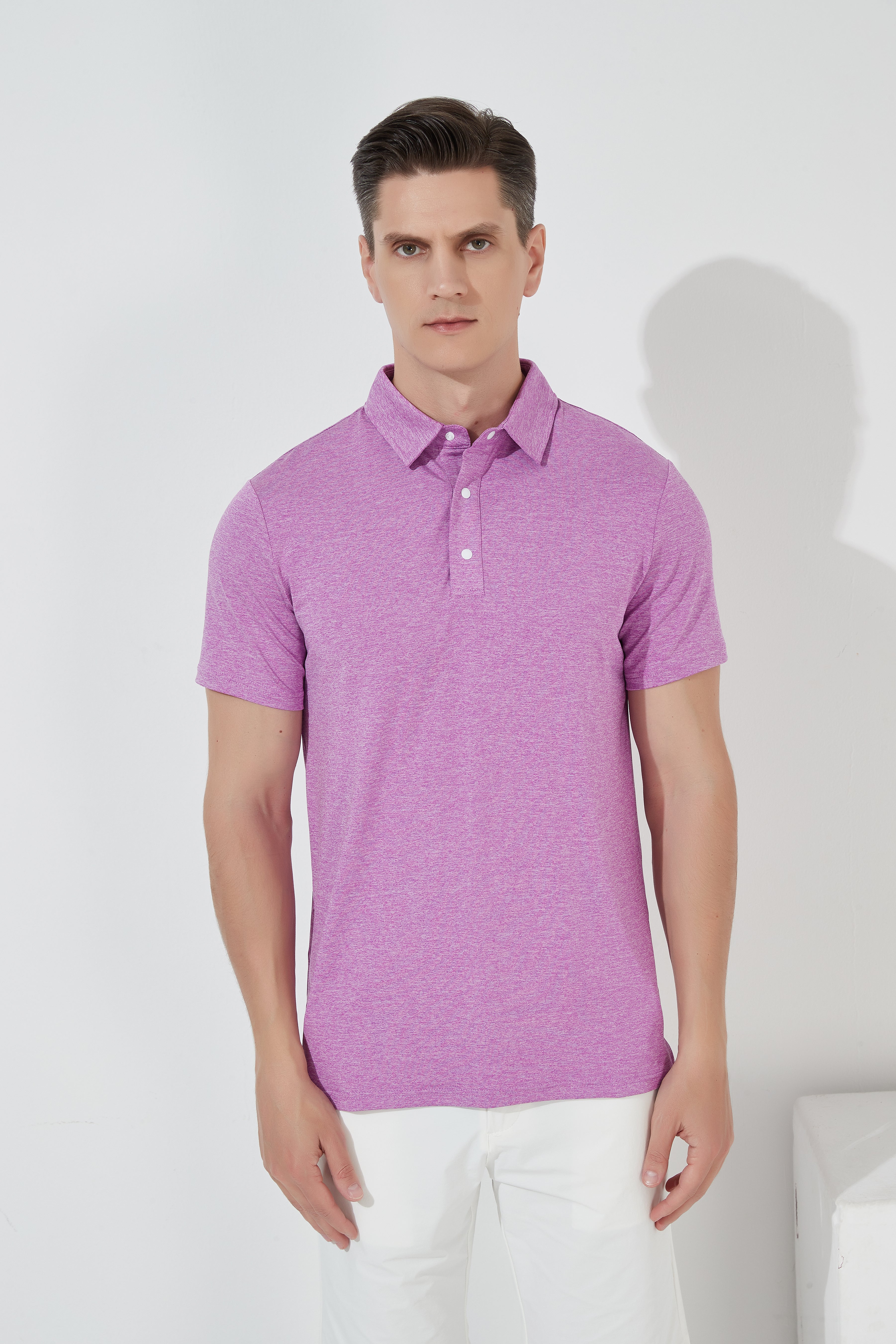 Purple Golf Polo Shirt